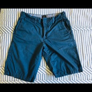 J Crew Chino Short - 29W Navy blue